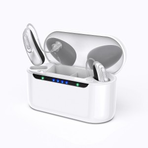 Great-Ears rechargeable G22 Bluetooth App control RIC digital magnetic charging behind the ear invisible wear hearing aids