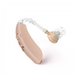 Great-Ears G20B with volume switch easy to use economical behind the ear low consumption hearing aids for old people with hearing loss