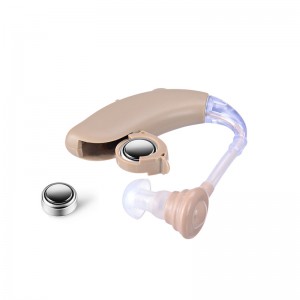 Great-Ears G20B with volume switch easy to use economical behind the ear low consumption hearing aids for old people with hearing loss