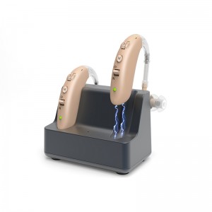 Great-Ears G25C rechargeable magnetic charging 4 listening modes low consumption behind the ear good quality hearing aids