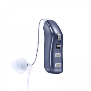 Great-Ears G28D noise reduction RIC digital rechargeable behind the ear invisible wear hearing aids