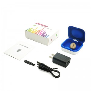 Great-Ears G18 rechargeable in the ear small size low power consumption rechargeable hearing aids