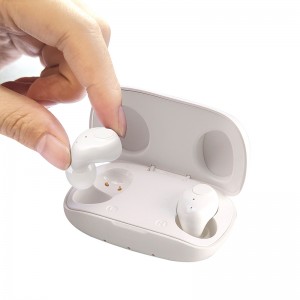 Great-Ears G18D digital rechargeable magnetic charging TWS in the ear small size 16 channels rechargeable hearing aids