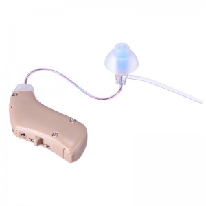 Great-Ears G28RIC noise reduction thin tube invisible wear low consumption long stand time behind the ear hearing aids