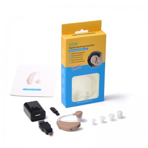 Great-Ears G23 rechargeable noise reduction economical low consumption behind the ear hearing aids