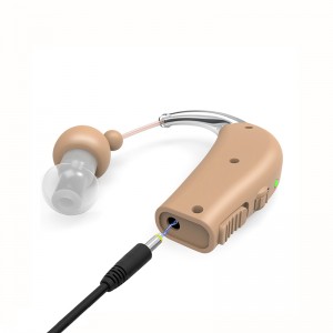 Great-Ears G27 rechargeable rapid fast charging noise reduction behind the ear low counsumption hearing aids for hearing loss