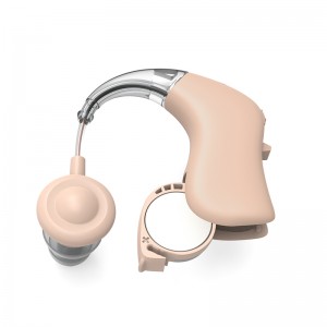 Great-Ears G28 noise reduction ultra-low consumption easy to use economic behind the ear hearing aids for hearing loss