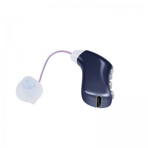 Great-Ears G28C rechargeable noise reduction RIC invisible wear behind the ear hearing aids