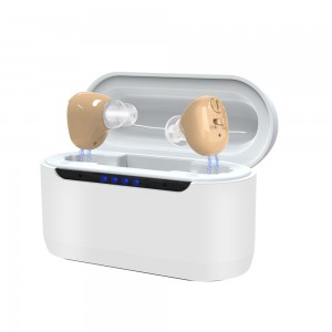 Great-Ears G12C rechargeable magnetic charging in the ear mini size fast rapid charging hearing aids for seniors