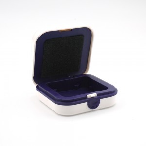 Wholesale White Portable Protection Case Compact Sturdy hearing aid storage box hearing aid carrying case spare parts