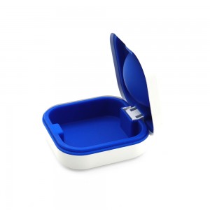 Waterproof portable accessories hearing aid case protection compact sturdy storage hearing aid packaging box