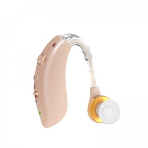 Factory wholesale New Rechargeable Battery Ear Hearing Aids High Power for Severe Hearing Loss Adults Deaf Assist Noise Reduction 16 Channel Wdrc Dual Charge Case Earsmate G26+