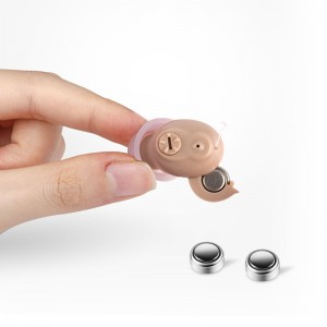 Great-Ears G16 cic invisible low consumption noise reduction long standby time 80 hours noise reduction in the ear hearing aids for hearing loss