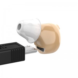 Great-Ears G17 in the ear hot-selling low power consumption small size rechargeable hearing aids