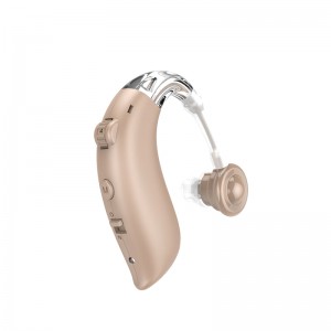 Great-Ears G25 rechargeable noise reduction 4 modes low consumption good quality hot-selling behind the ear hearing aids