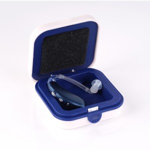 Great-Ears G25D rechargeable noise reduction 4 modes low consumption air tube behind the ear hearing aids