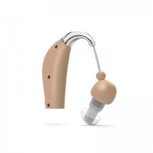 Factory wholesale Batteries Receiver Bte Behind-The-Ear Medical Equipment Hearing Aid Phone with Cheap Price