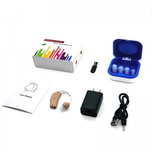 Short Lead Time for Use Time 120h Sound Amplifier Rechargeable Hearing Aid for Hearing Loss